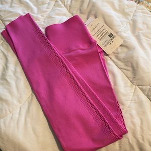 Fabletics high-waisted sculptknit lattice leggings